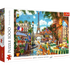 Trefl Red 1000 Piece Puzzle - Parisian morning