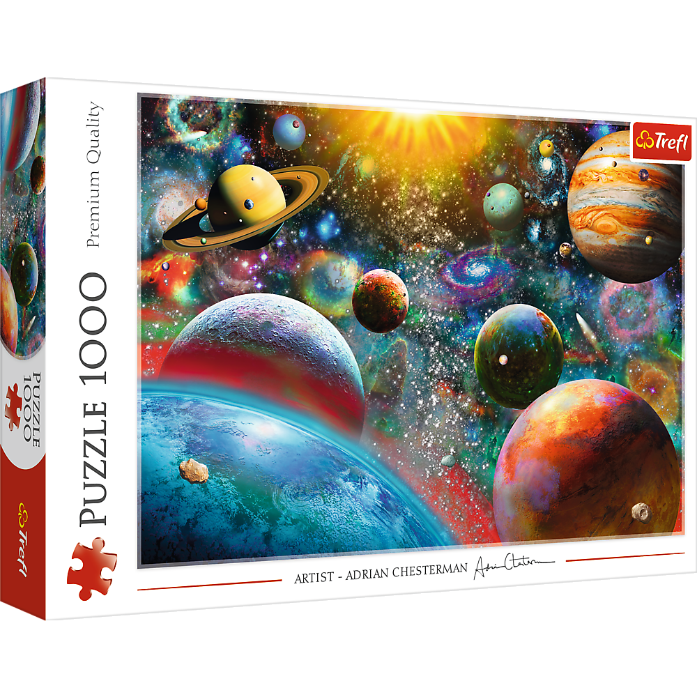 Trefl Red 1000 Piece Puzzle - Universe