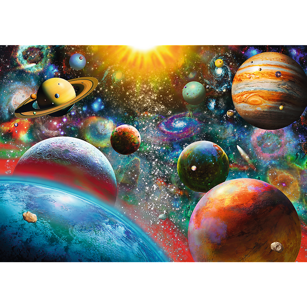 Trefl Red 1000 Piece Puzzle - Universe