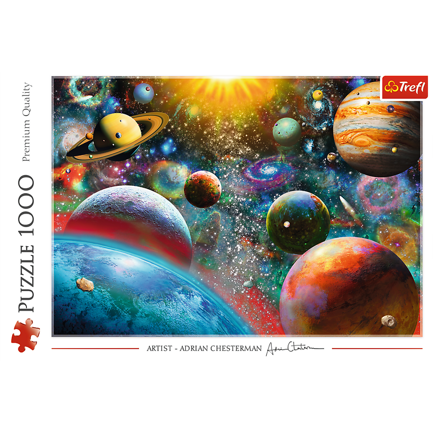 Trefl Red 1000 Piece Puzzle - Universe