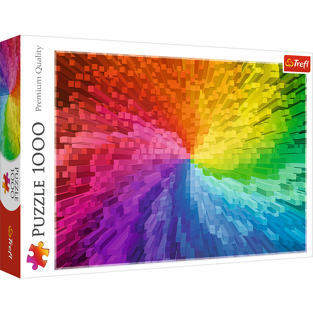 Trefl Red 1000 Piece Puzzle - Gradient