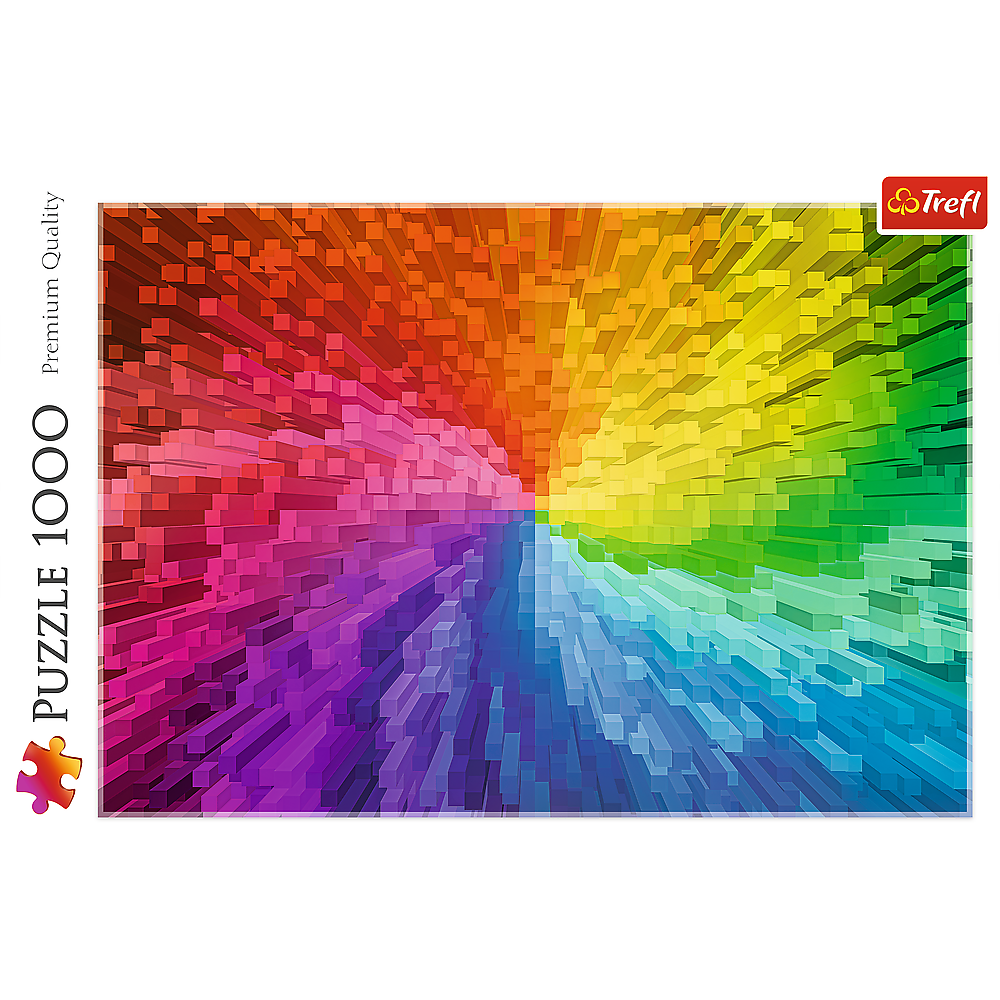 Trefl Red 1000 Piece Puzzle - Gradient