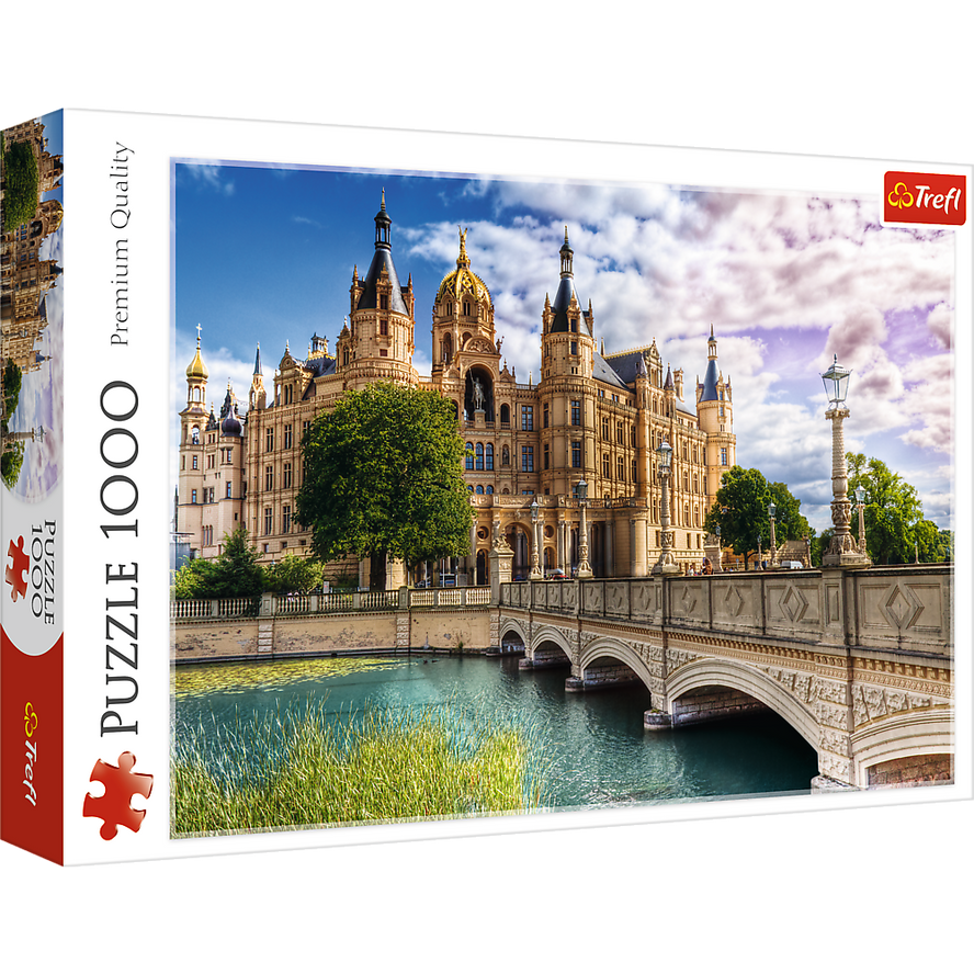 Trefl Red 1000 Piece Puzzle - Castle on the Island