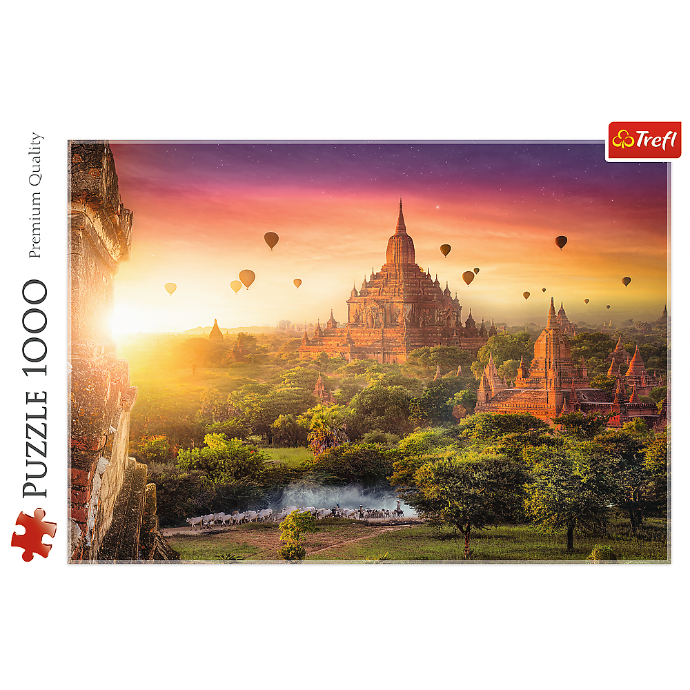 Trefl Red 1000 Piece Puzzle - Ancient Temple, Burma