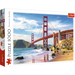 Trefl Red 1000 Piece Puzzle - Golden Gate Bridge, San Francisco, USA