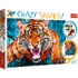 Trefl Red 600 Piece Crazy Shapes - Facing a tiger