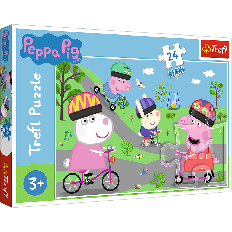Trefl Maxi 24 Piece Puzzle - Peppa Pig's Active Day