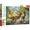 Trefl Red 160 Piece Kids Puzzle - Fighting Tyrannosaurs