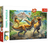 Trefl Red 160 Piece Kids Puzzle - Fighting Tyrannosaurs