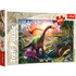 Trefl Red 100 Piece Kids Puzzle - Dinosaurs' Land