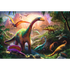 Trefl Red 100 Piece Kids Puzzle - Dinosaurs' Land