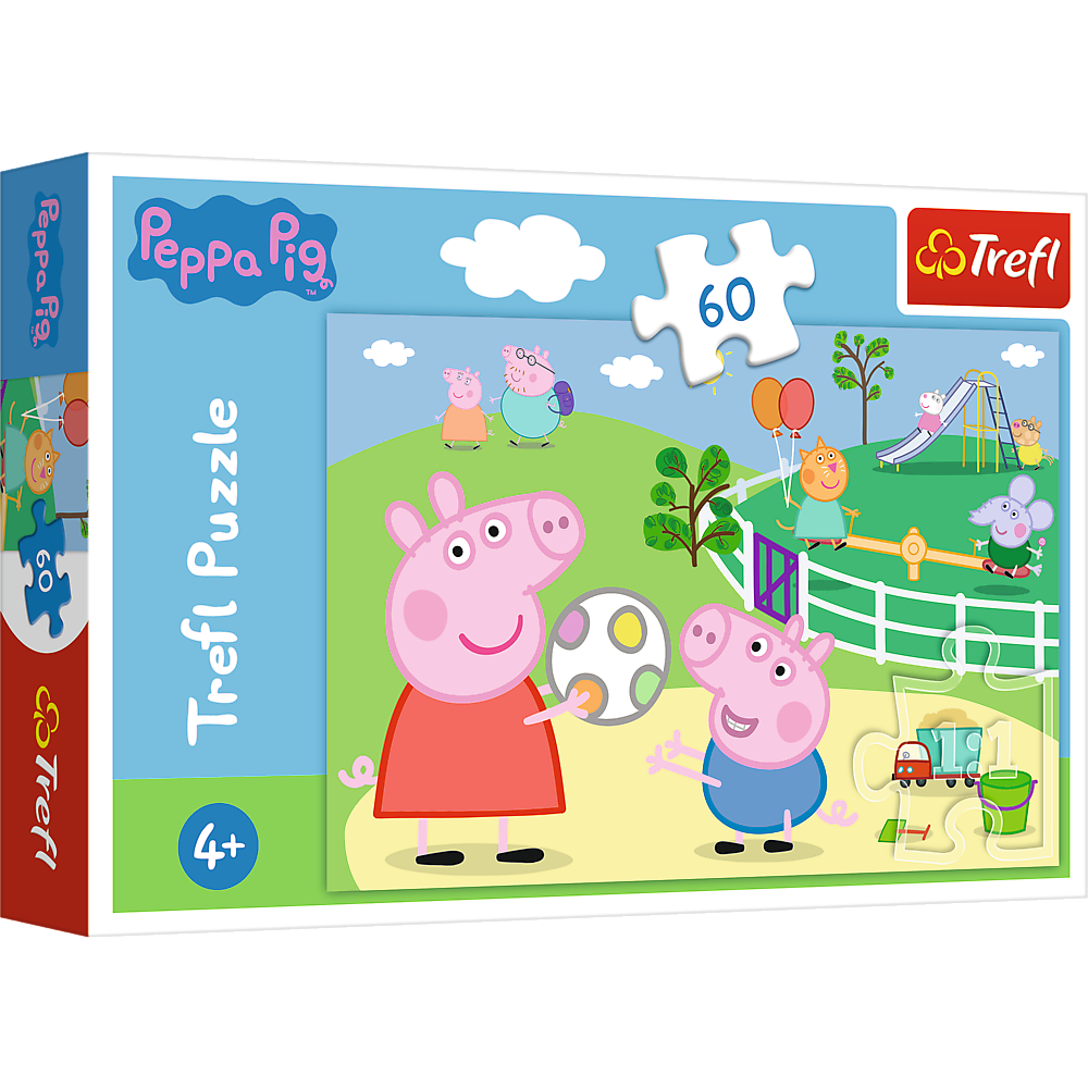 Trefl 60 Piece Puzzle - Peppa Pig's Fun with Friends