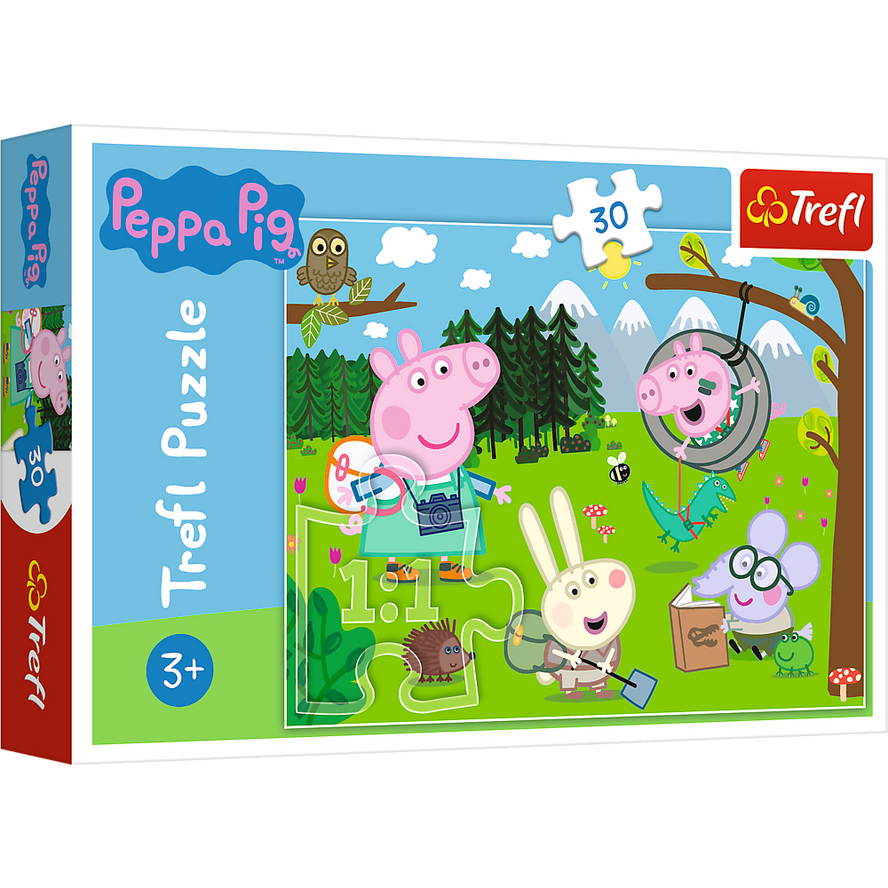 Trefl 30 Piece Puzzle - Peppa Pig's Forest Expedition