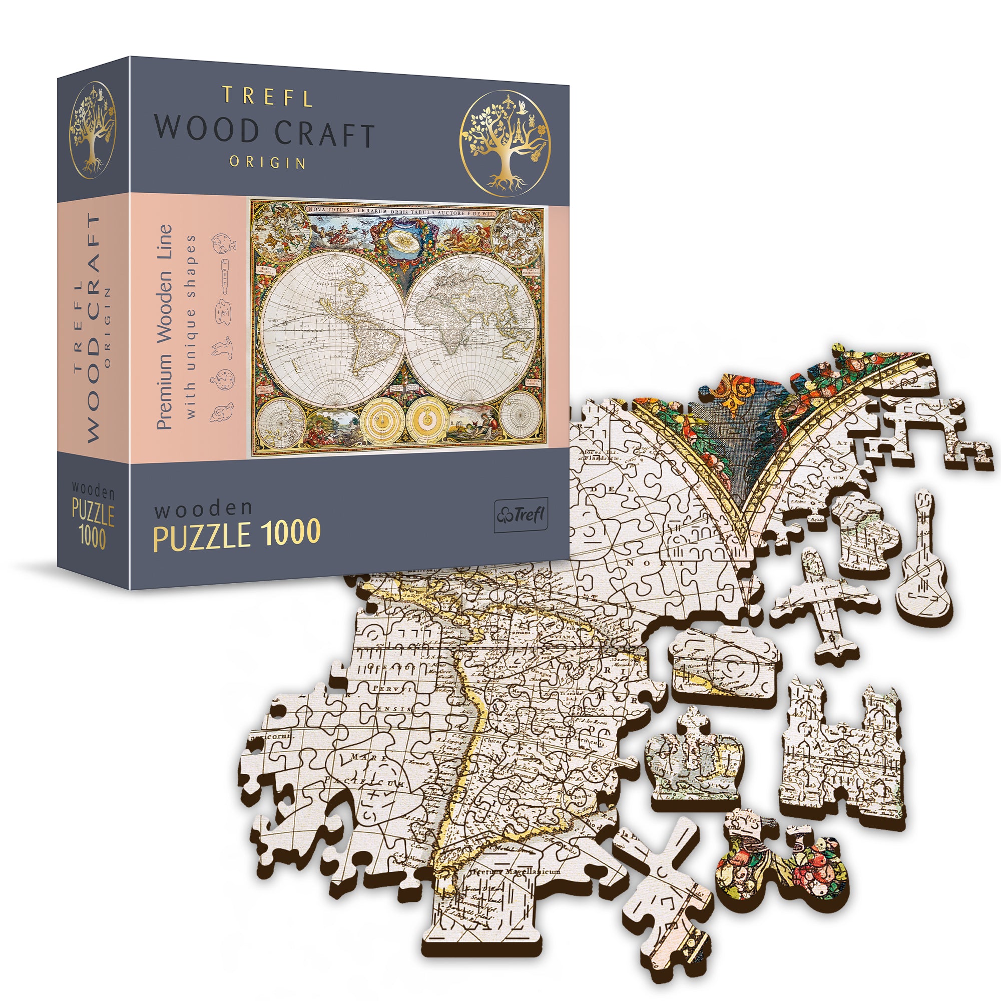 Universal - Puzzle puzzle grande taille 1000 pièces en bois image