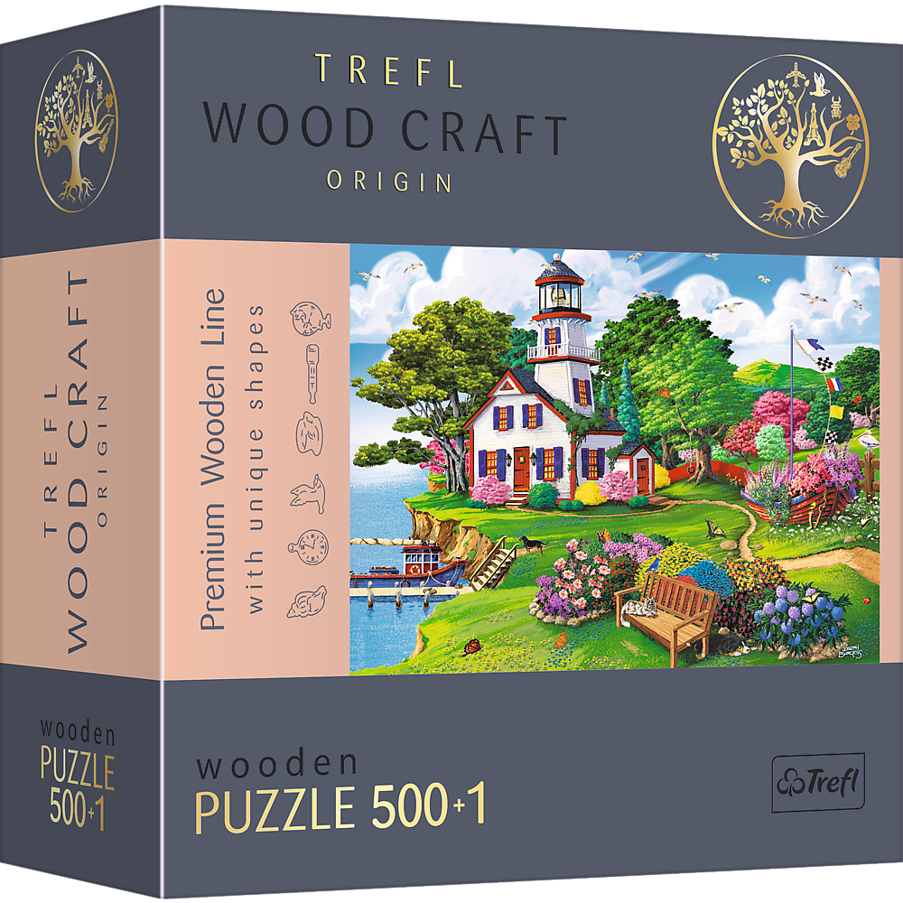 Trefl Wood Craft 501 Piece Wooden Puzzle - Summer Haven