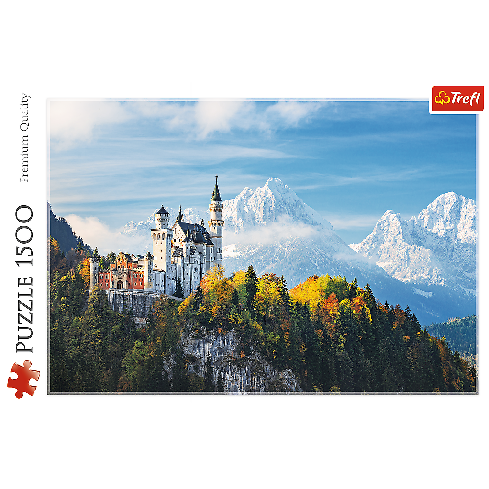 Trefl Red 1500 Piece Puzzle - Bawarian Alps