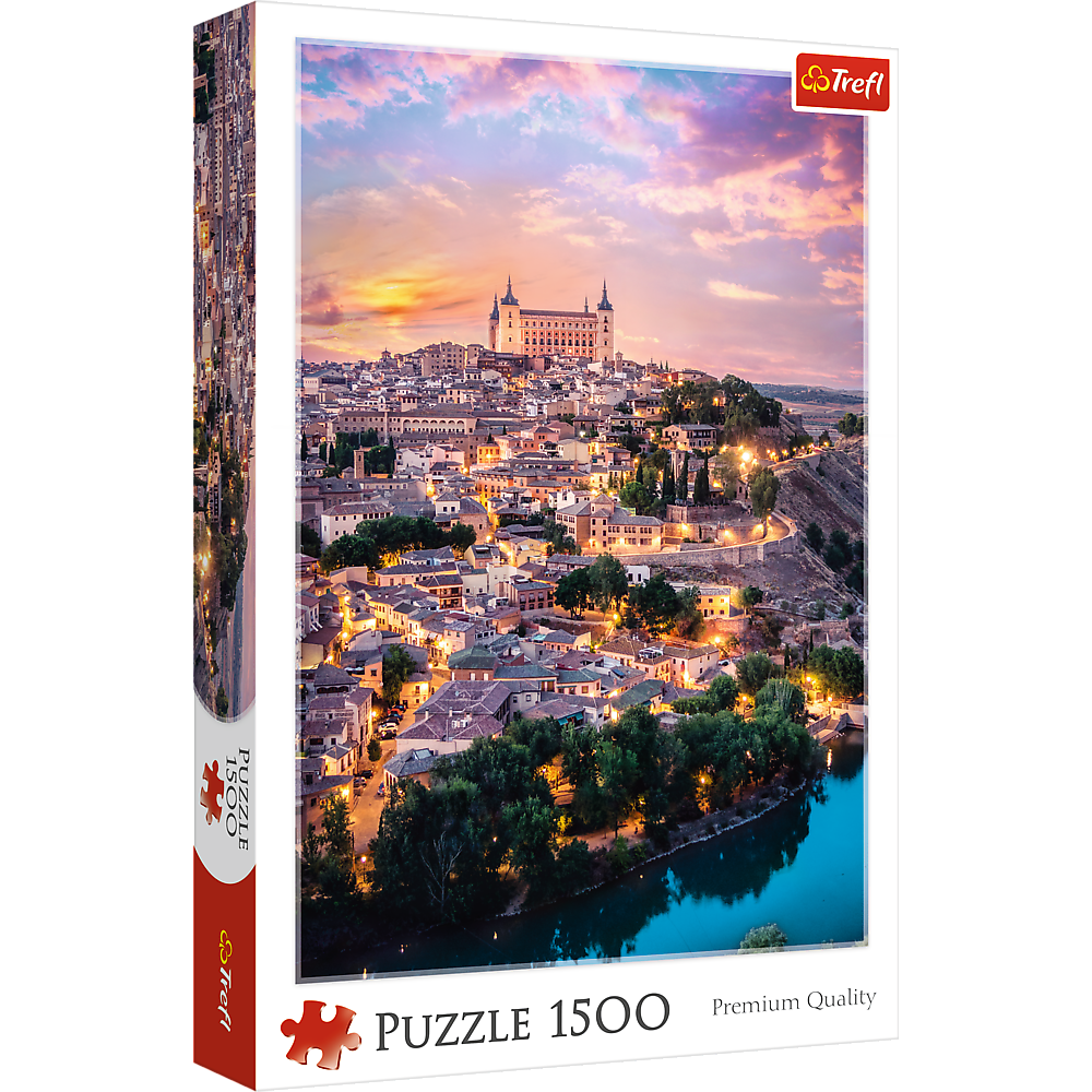 Trefl Red 1500 Piece Puzzle - Toledo, Spain / Trefl