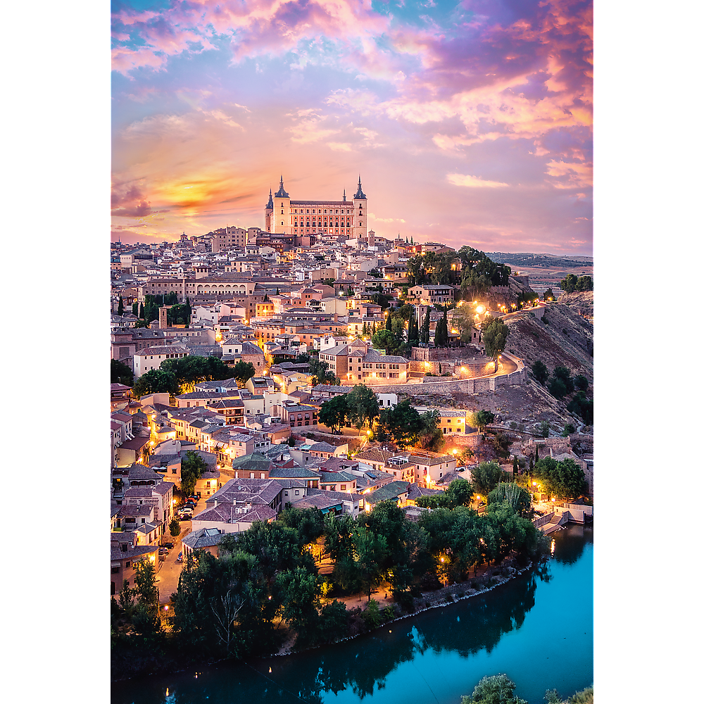 Trefl Red 1500 Piece Puzzle - Toledo, Spain / Trefl