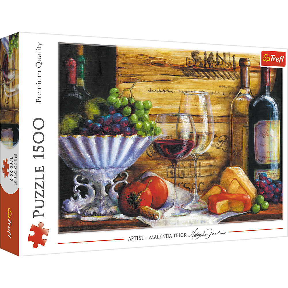 Trefl Red 1500 Piece Puzzle - In the vineyard