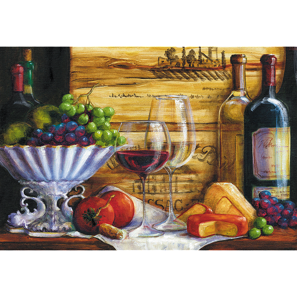 Trefl Red 1500 Piece Puzzle - In the vineyard