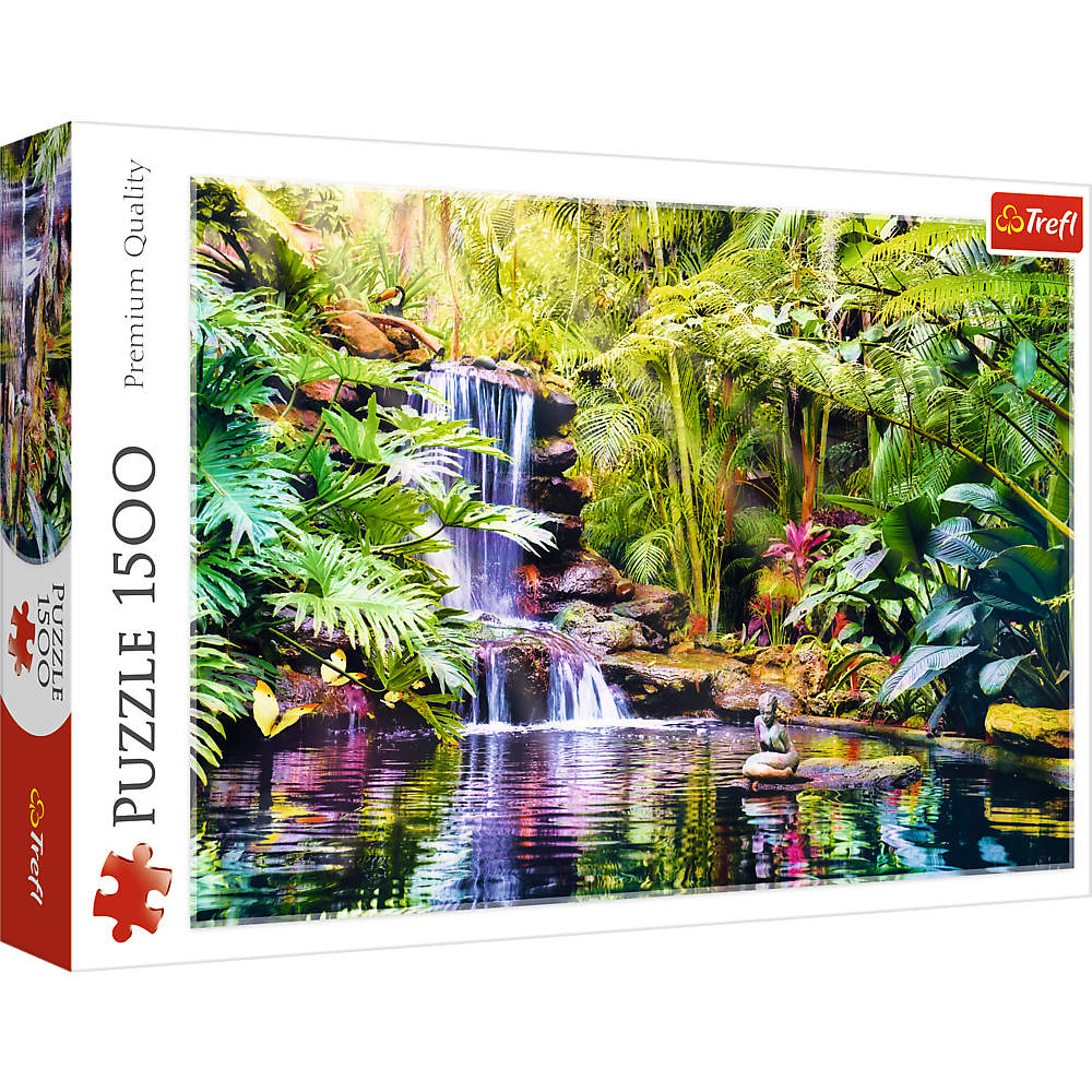 Trefl Red 1500 Piece Puzzle - Oasis of Calm