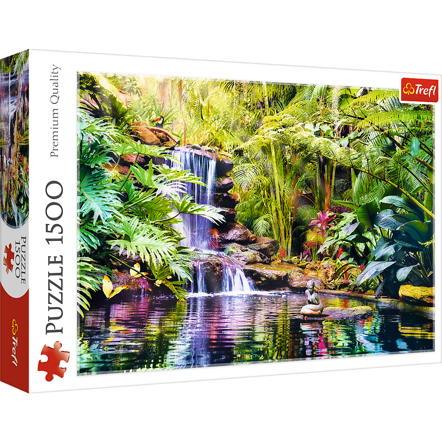 Trefl Red 1500 Piece Puzzle - Oasis of Calm