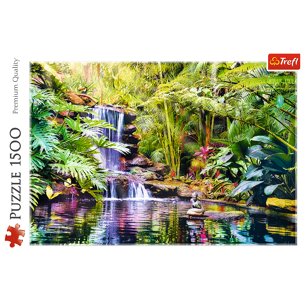 Trefl Red 1500 Piece Puzzle - Oasis of Calm