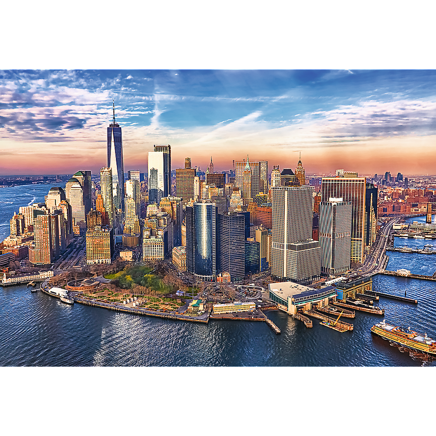 Trefl Prime 1500 Piece Puzzle - Cityscape: Manhattan, New York, USA