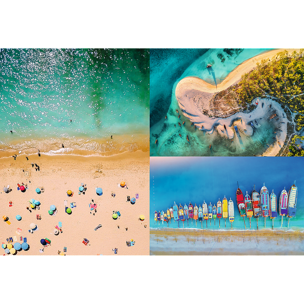 Trefl Prime 1500 Piece Puzzle - Aerial Mindblow: Waiting for High Tide