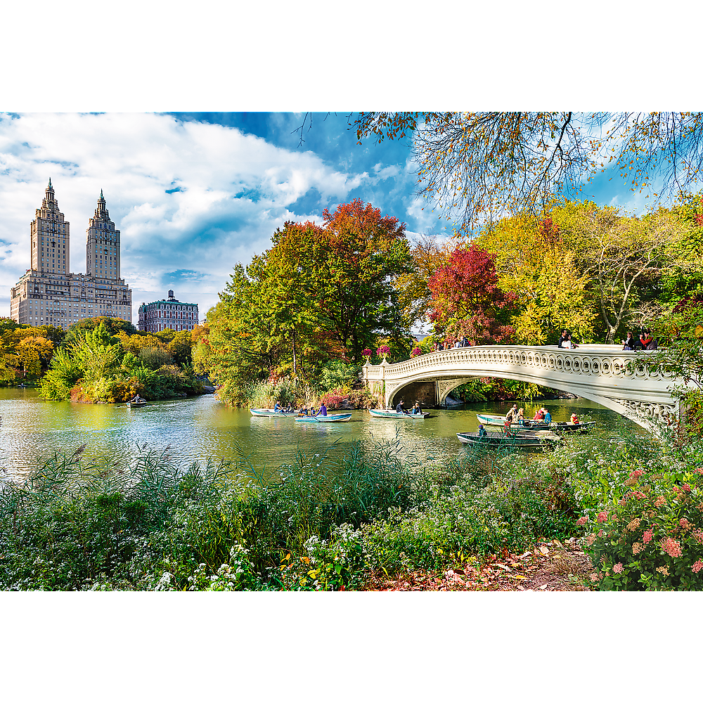 Trefl Prime 1500 Piece Puzzle - Wanderlust: Charming Central Park, New York