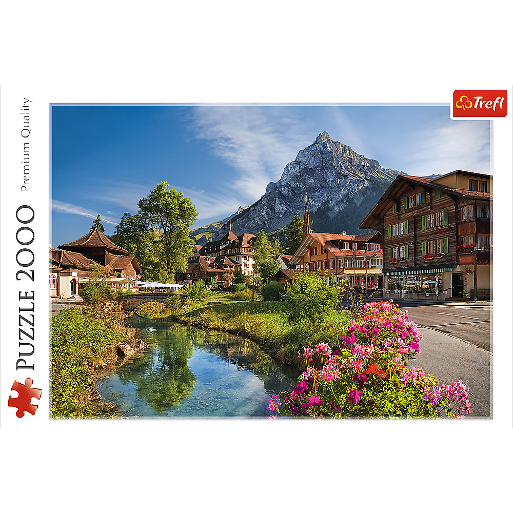 Trefl Red 2000 Piece Puzzle - Alps in the summer