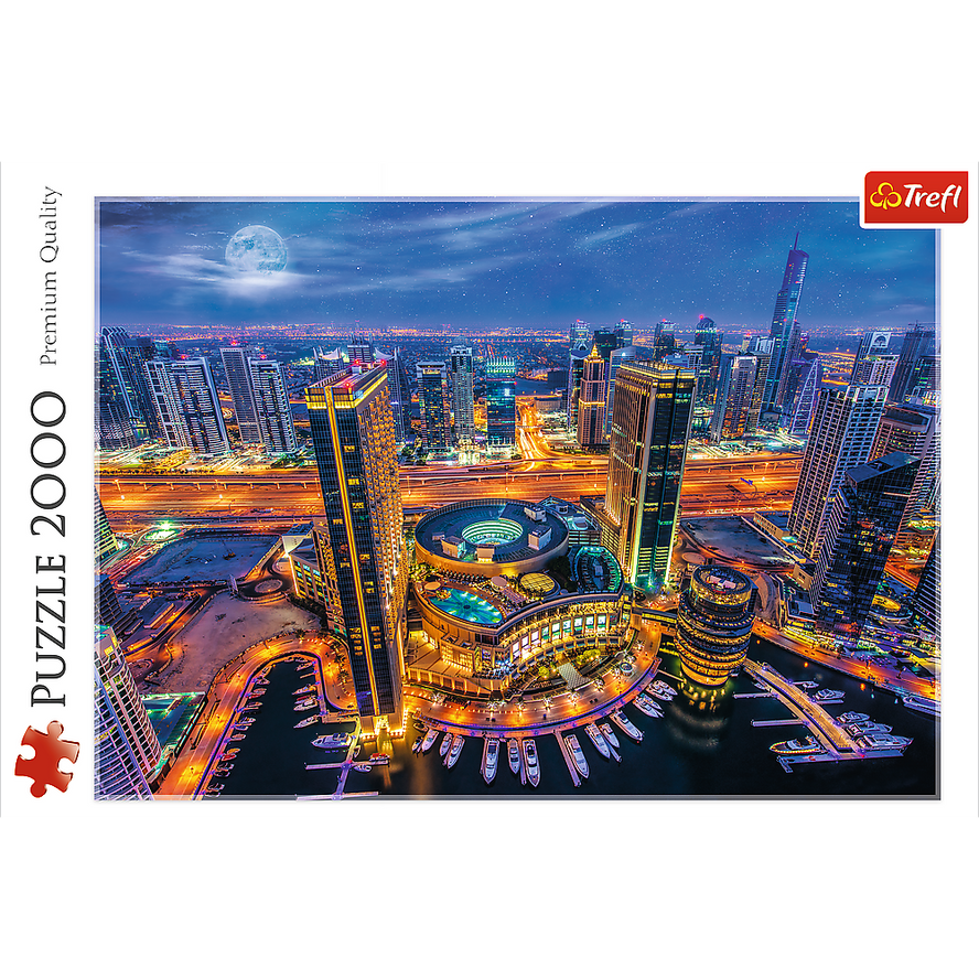 Trefl Red 2000 Piece Puzzle - Lights of Dubai