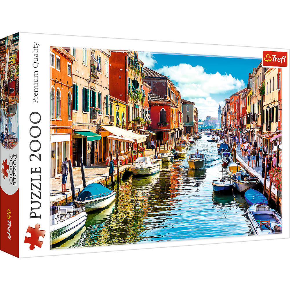 Trefl Red 2000 Piece Puzzle - Murano Island, Venice