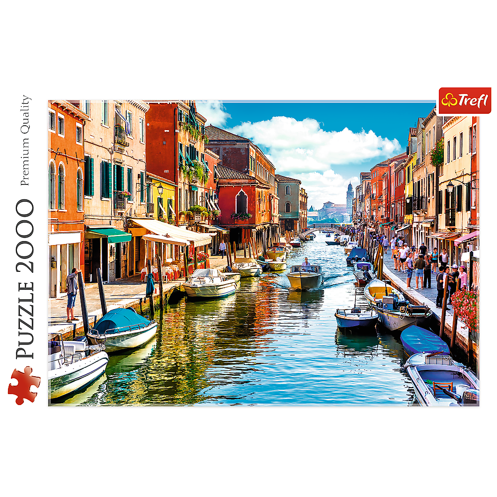 Trefl Red 2000 Piece Puzzle - Murano Island, Venice