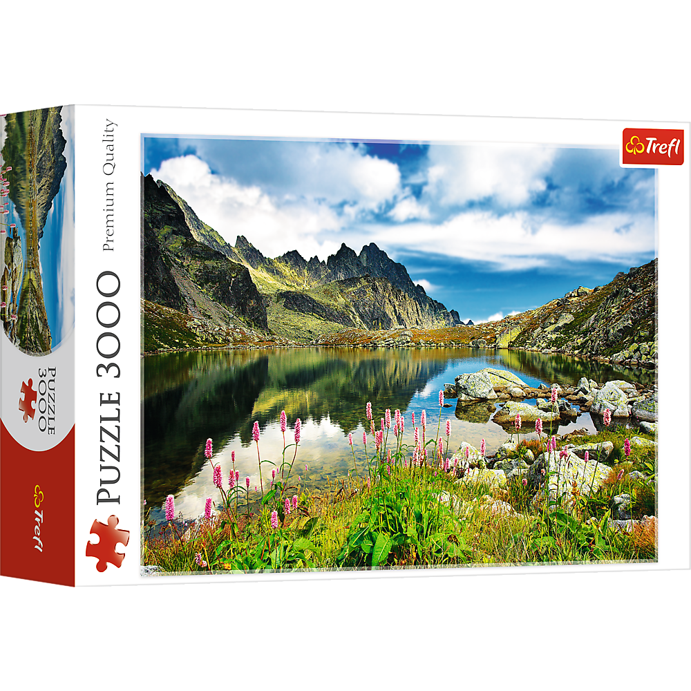 Trefl Red 3000 Piece Puzzle - Staroleniaski Pond, Tatras, Slovakia / Wodarczyk