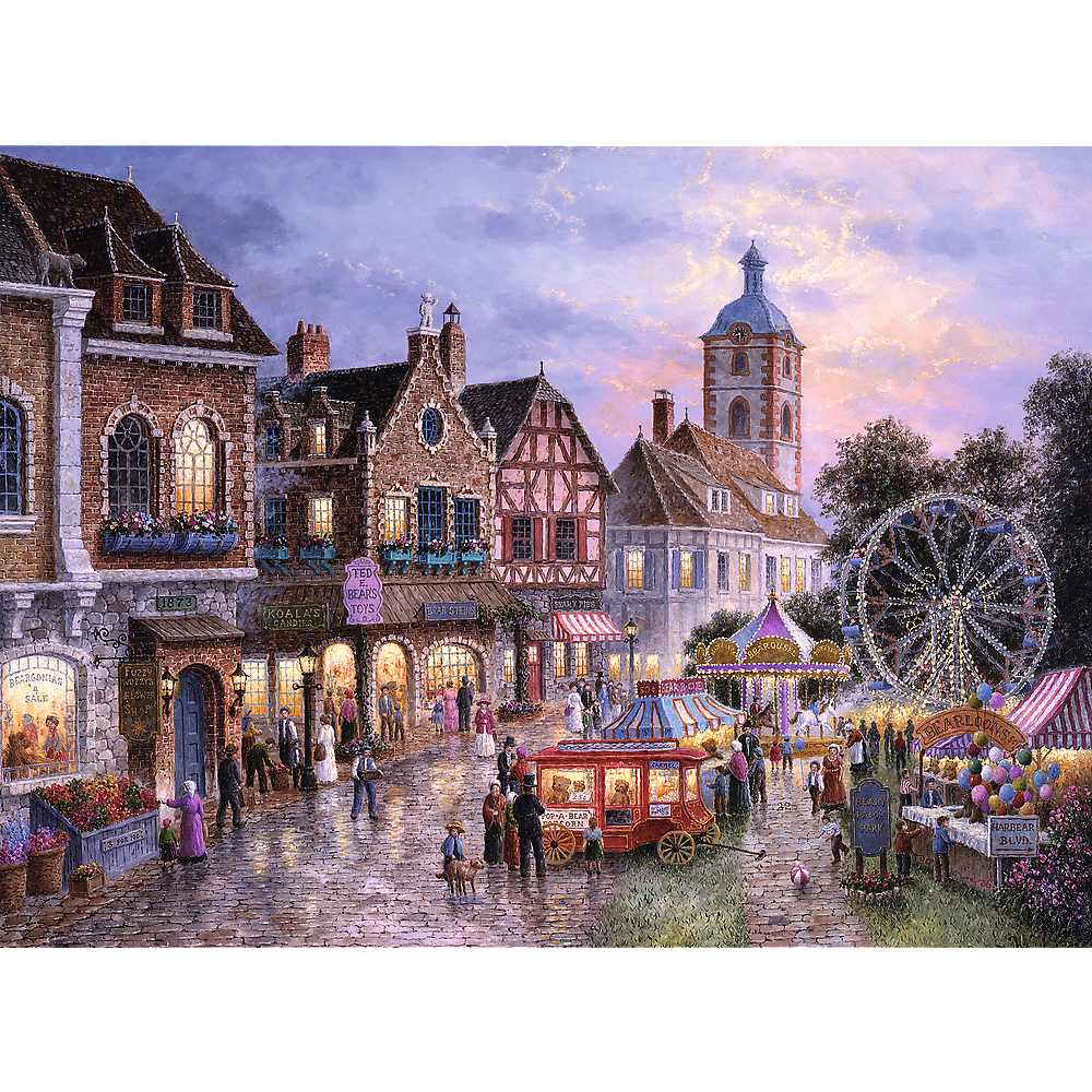 Trefl Red 3000 Piece Puzzle -  Funfair / Art Licencing