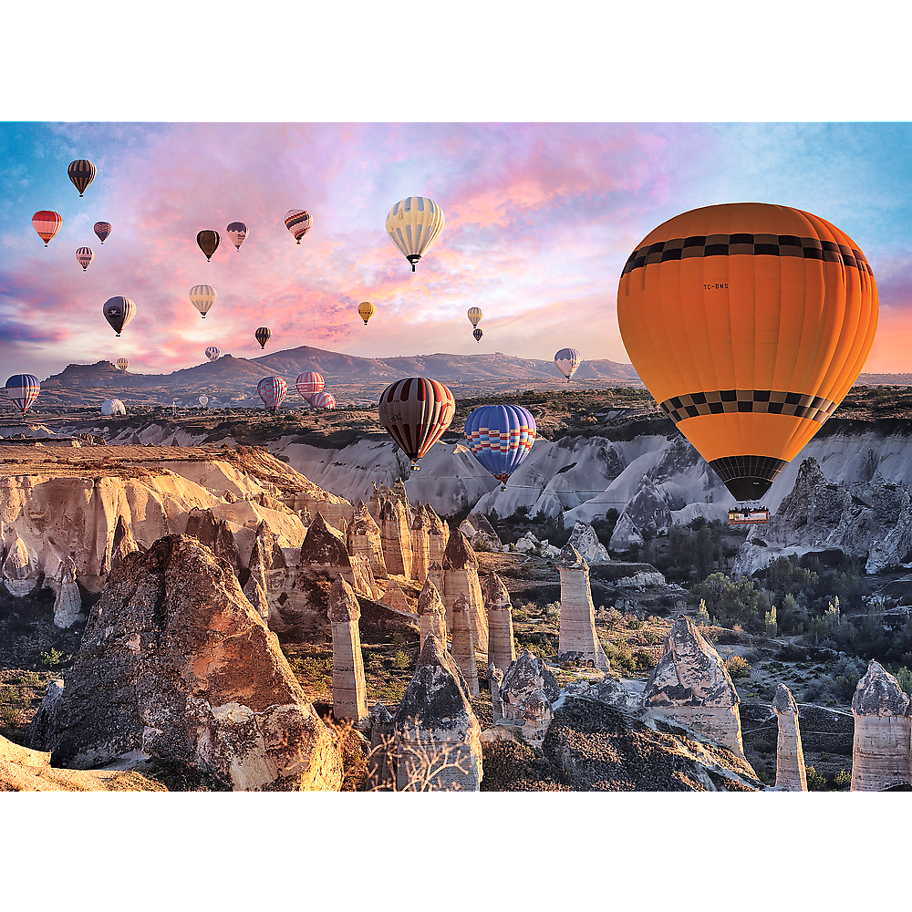 Trefl Red 3000 Piece Puzzle - Balloons over Cappadocia