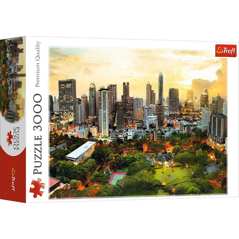 Trefl Red 3000 Piece Puzzle - Sunset in Bangkok