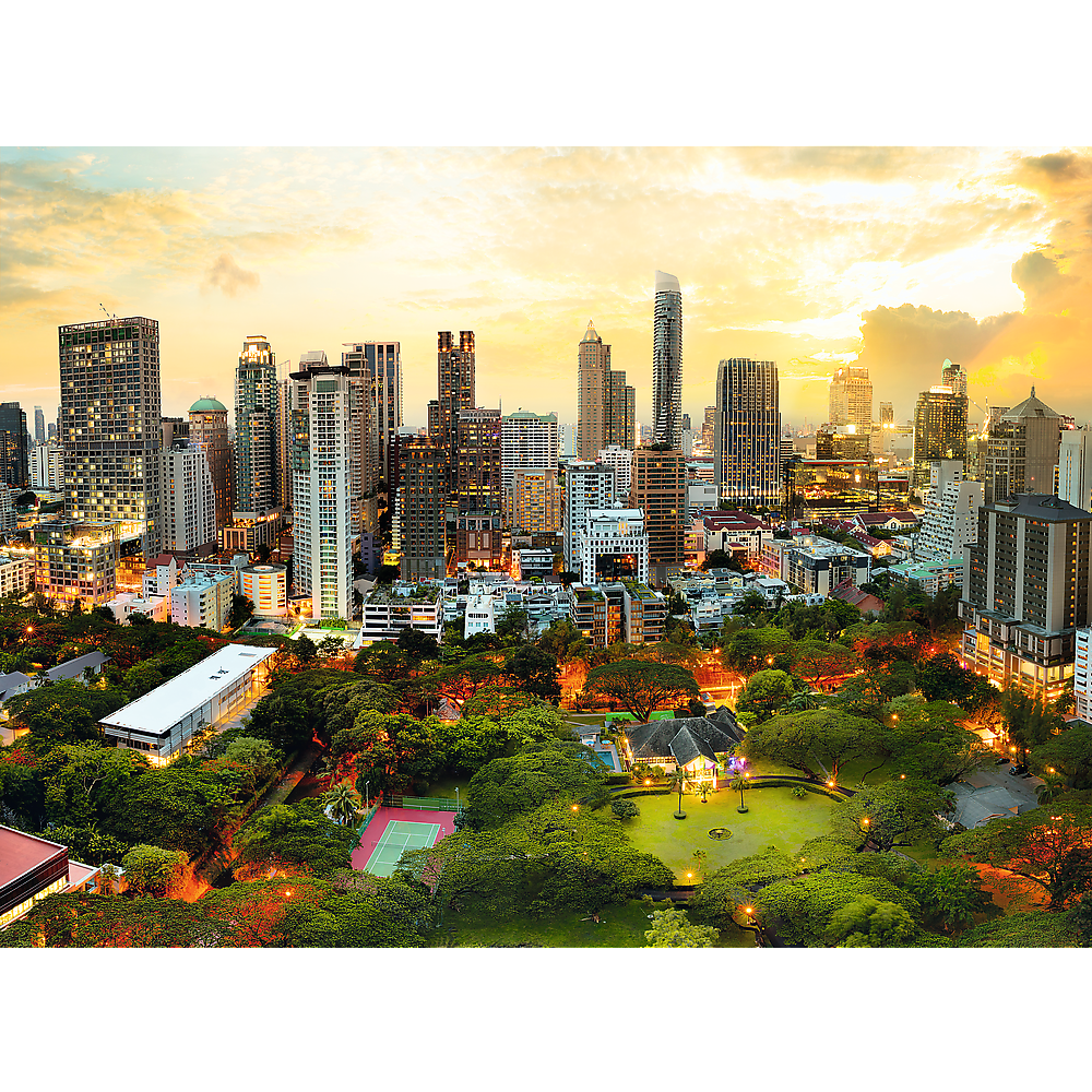 Trefl Red 3000 Piece Puzzle - Sunset in Bangkok