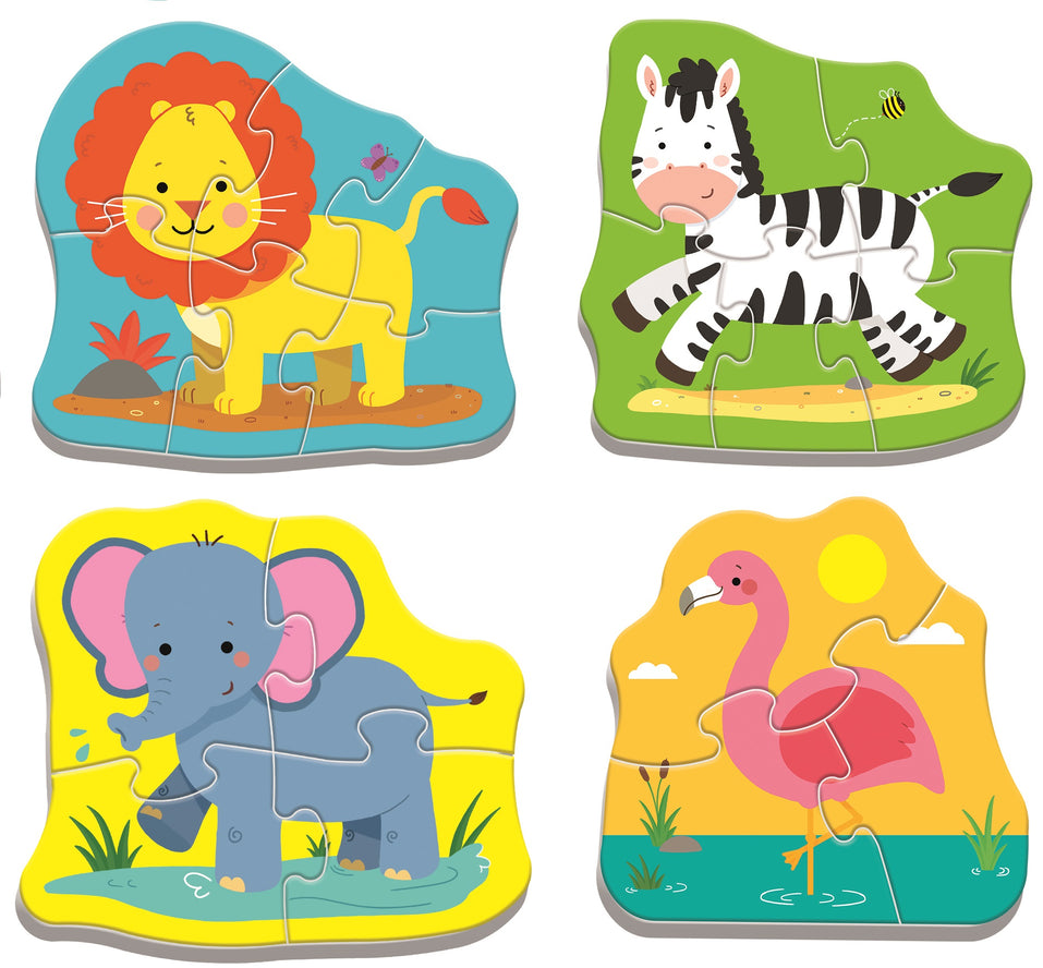 Trefl Baby Classic Puzzle - Animals on the safari
