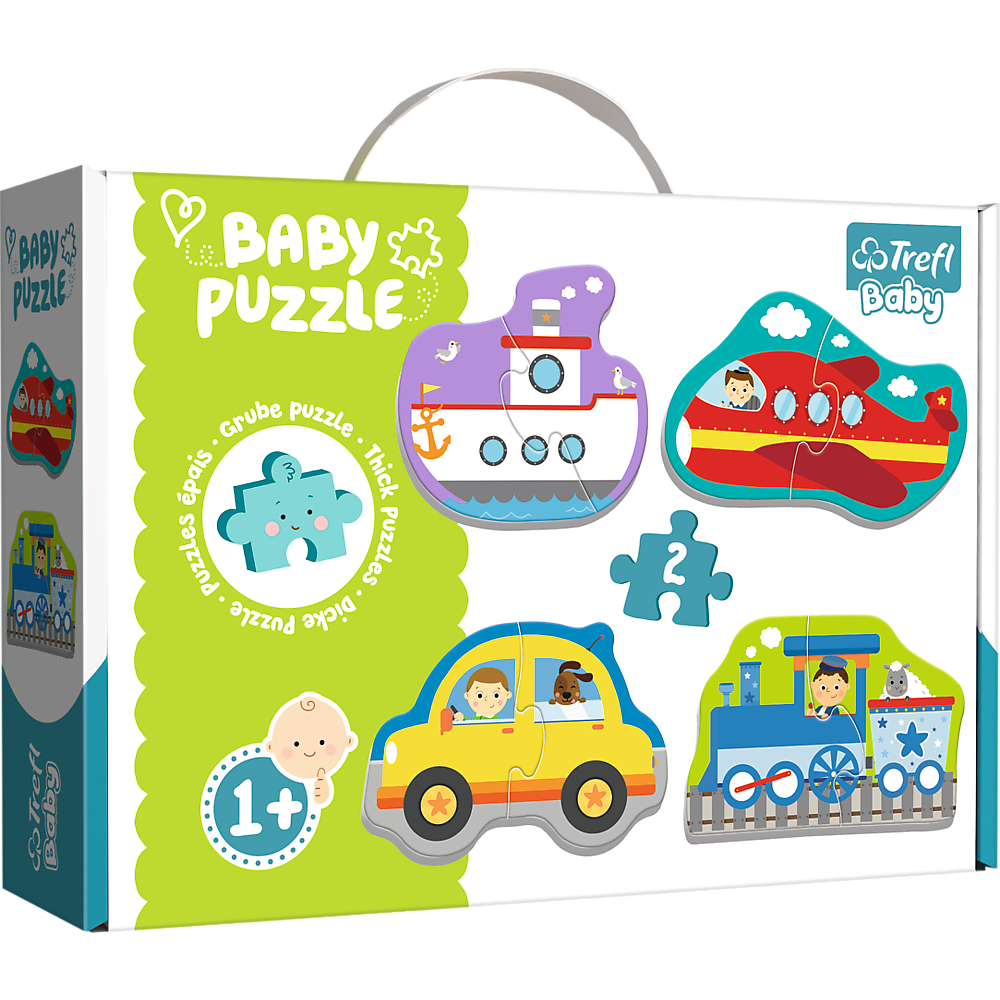 Trefl Baby Classic Puzzle - Transport Vehicles