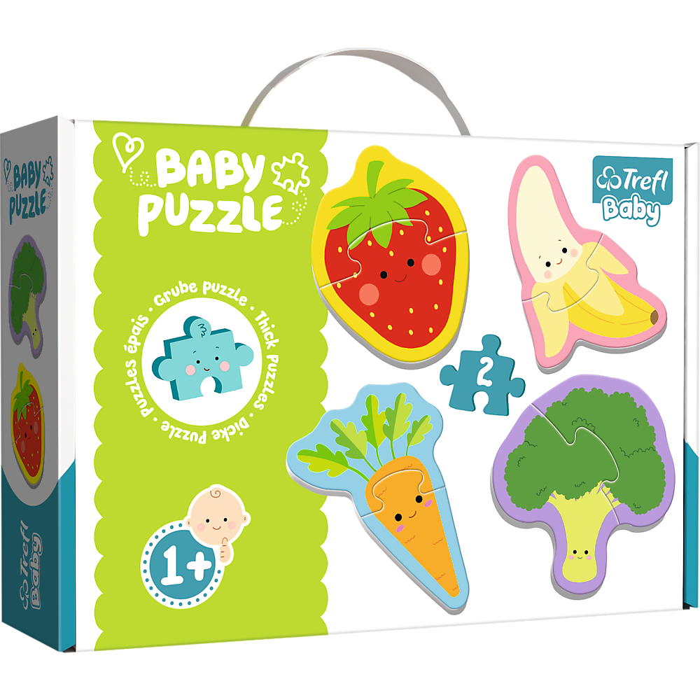 Trefl Baby Classic Puzzle - Vegetables and Fruits