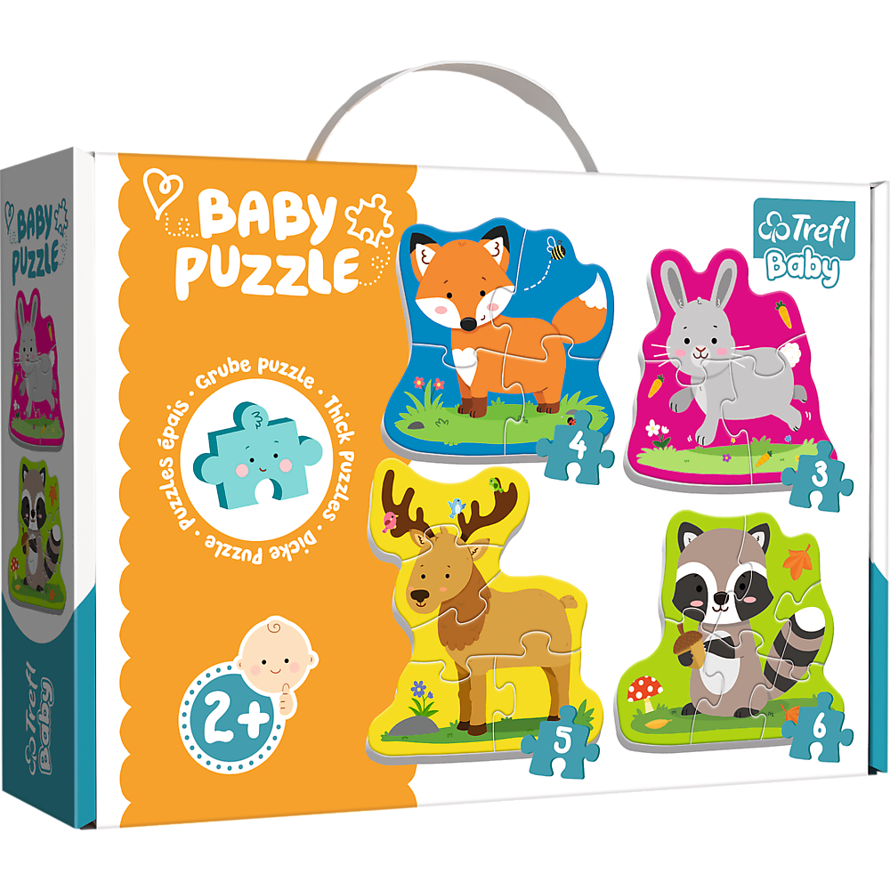 Trefl Baby Classic Puzzle - Forest Animals