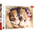 Trefl Red 500 Piece Jigsaw Puzzle - Sleeping Kittens