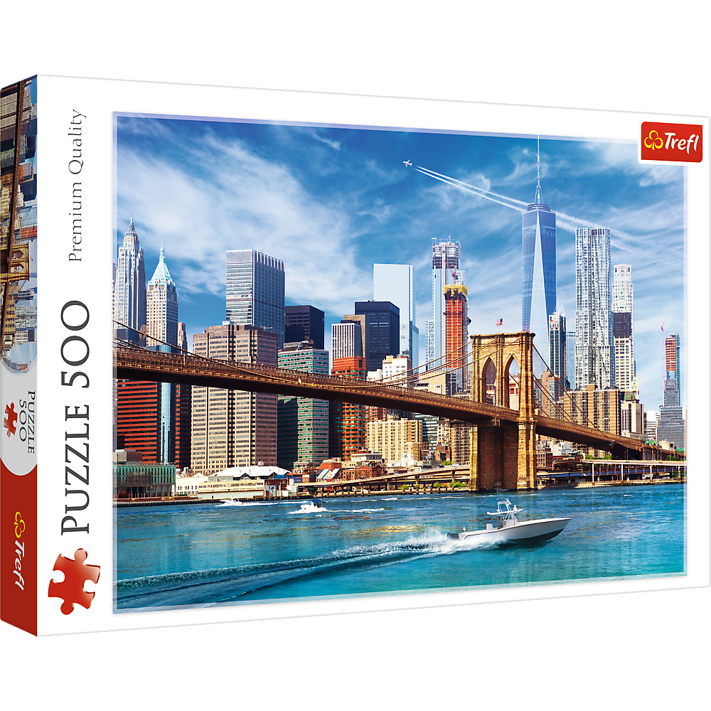 Trefl Red 500 Piece Puzzle - View of New York