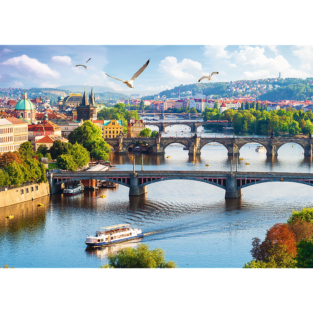 Trefl Red 500 Piece Puzzle - Prague, Czech Republic