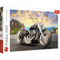 Trefl Red 500 Piece Puzzle - Black motorcycle