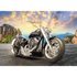 Trefl Red 500 Piece Puzzle - Black motorcycle