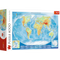 Trefl Red 4000 Piece Puzzle - Large physical map of the world / Meridian