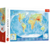 Trefl Red 4000 Piece Puzzle - Large physical map of the world / Meridian